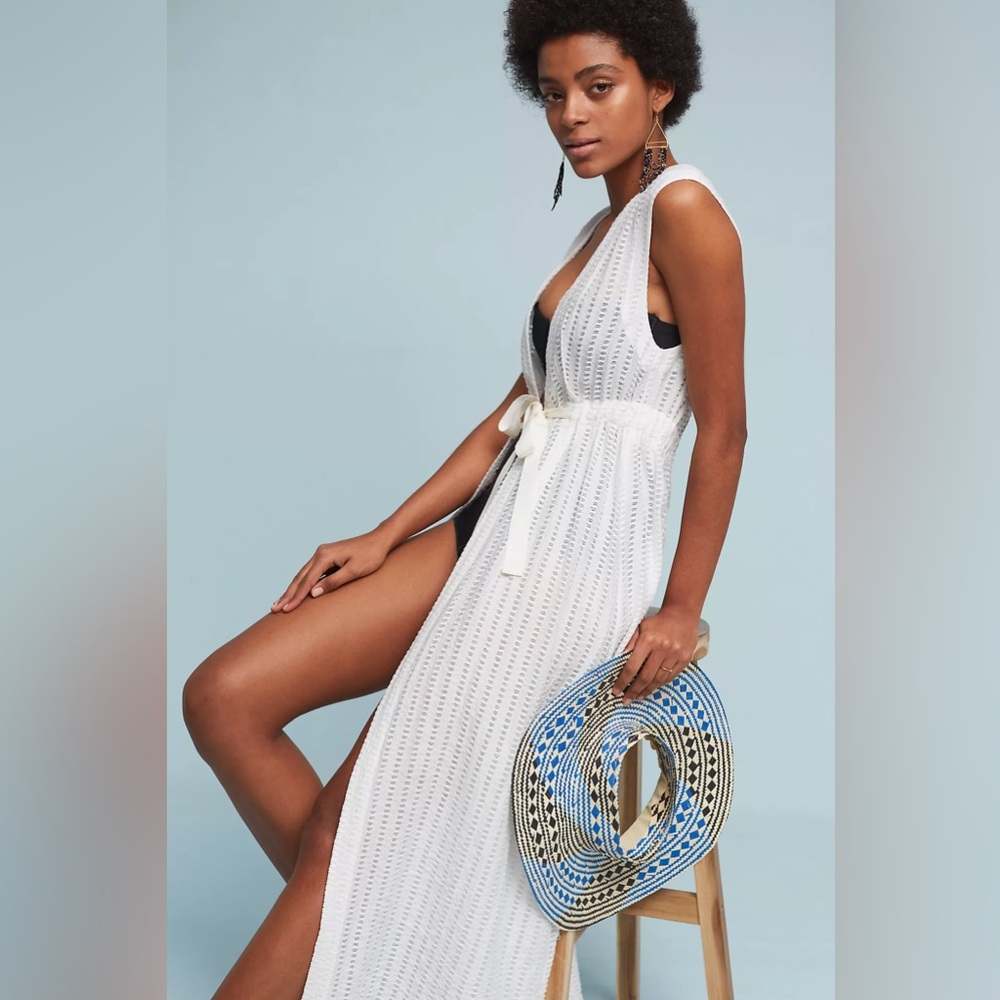 Anthropologie Maxi Cloud Cover-Up